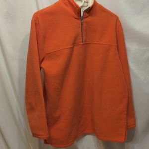 Marsh Landing orange fleece jacket